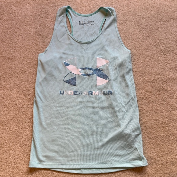 Girls Under Armour Tank-Youth Medium - Picture 1 of 3